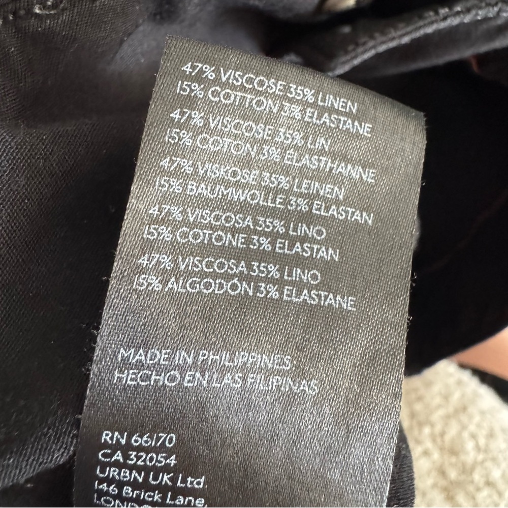 Anthropologie Maeve | The Collete Crop Wide Leg Pants ~ US 30 - Picture 13 of 13